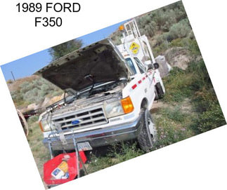 1989 FORD F350