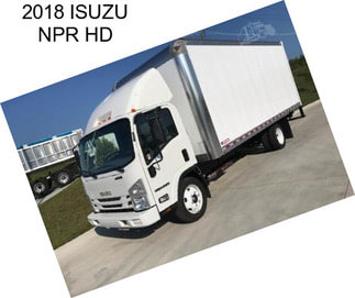 2018 ISUZU NPR HD