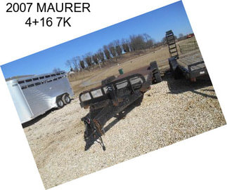 2007 MAURER 4+16 7K