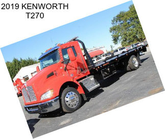 2019 KENWORTH T270