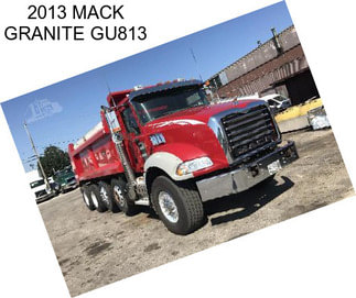 2013 MACK GRANITE GU813