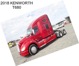 2018 KENWORTH T680