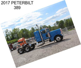 2017 PETERBILT 389