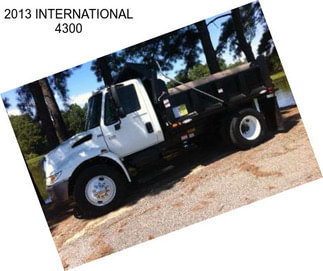 2013 INTERNATIONAL 4300