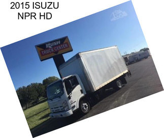 2015 ISUZU NPR HD