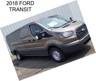 2018 FORD TRANSIT