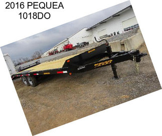 2016 PEQUEA 1018DO