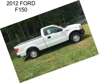 2012 FORD F150