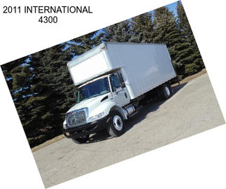 2011 INTERNATIONAL 4300