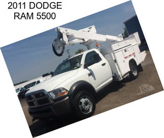 2011 DODGE RAM 5500