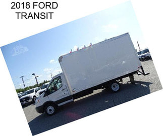 2018 FORD TRANSIT