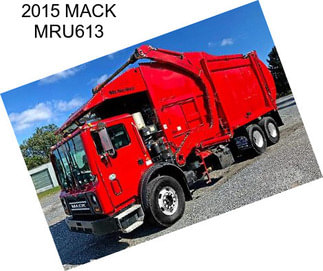 2015 MACK MRU613