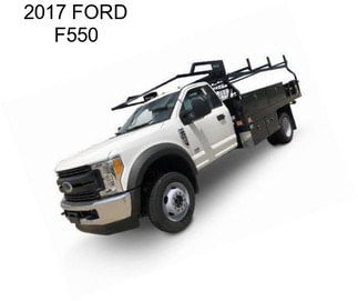 2017 FORD F550