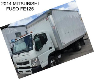 2014 MITSUBISHI FUSO FE125