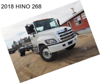 2018 HINO 268