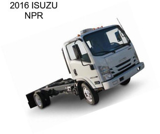 2016 ISUZU NPR