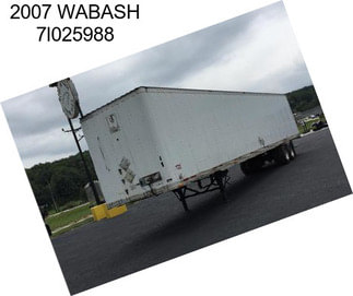 2007 WABASH 7l025988