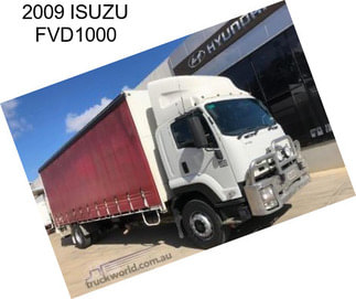 2009 ISUZU FVD1000