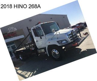 2018 HINO 268A