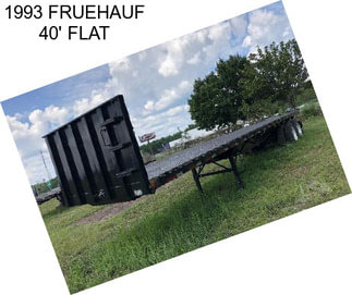 1993 FRUEHAUF 40\' FLAT