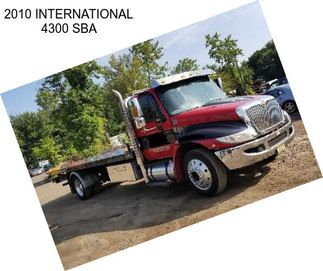 2010 INTERNATIONAL 4300 SBA