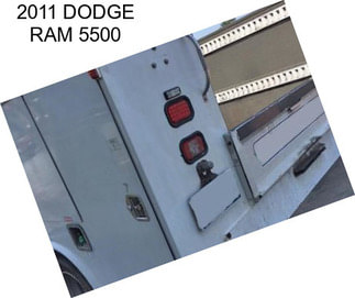 2011 DODGE RAM 5500