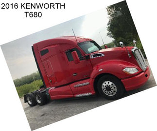 2016 KENWORTH T680