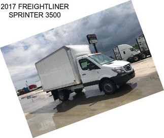 2017 FREIGHTLINER SPRINTER 3500