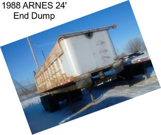 1988 ARNES 24\' End Dump