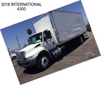 2018 INTERNATIONAL 4300