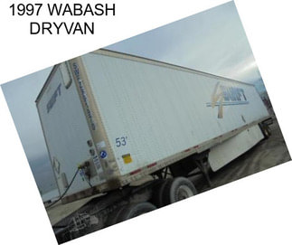 1997 WABASH DRYVAN