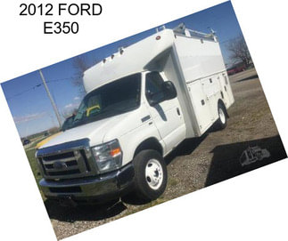 2012 FORD E350