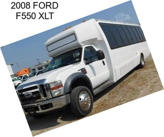 2008 FORD F550 XLT