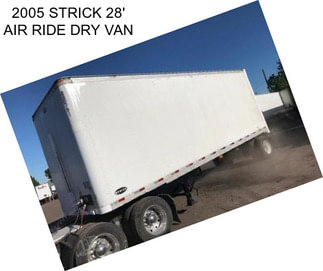 2005 STRICK 28\' AIR RIDE DRY VAN