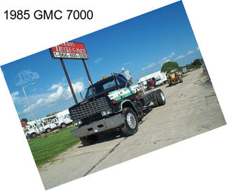 1985 GMC 7000