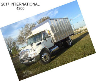 2017 INTERNATIONAL 4300