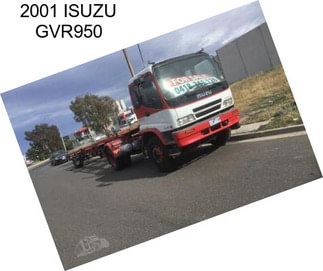 2001 ISUZU GVR950