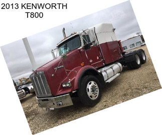 2013 KENWORTH T800