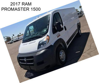 2017 RAM PROMASTER 1500