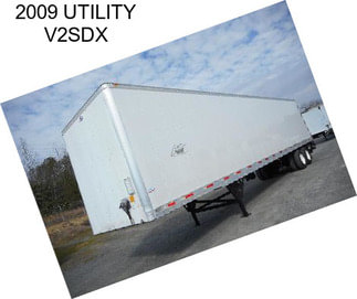 2009 UTILITY V2SDX