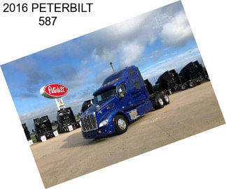 2016 PETERBILT 587