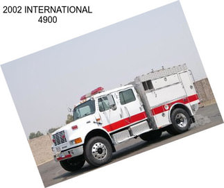 2002 INTERNATIONAL 4900