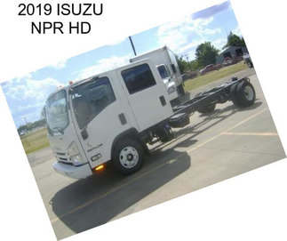 2019 ISUZU NPR HD