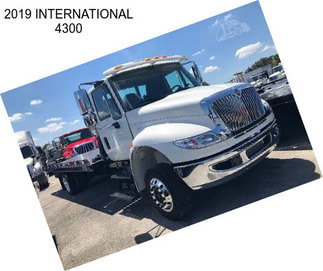 2019 INTERNATIONAL 4300