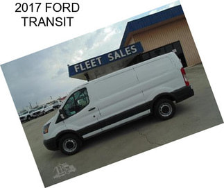 2017 FORD TRANSIT