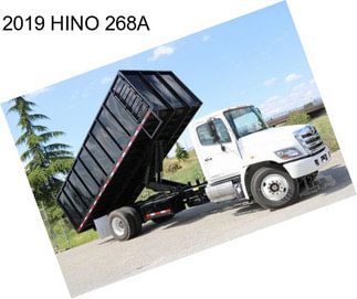 2019 HINO 268A