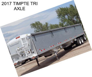 2017 TIMPTE TRI AXLE