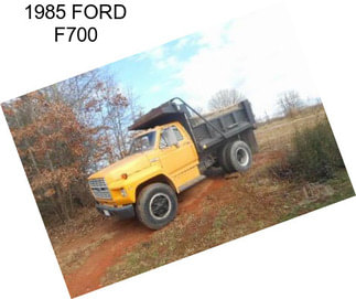 1985 FORD F700