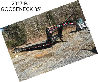 2017 PJ GOOSENECK 35\'
