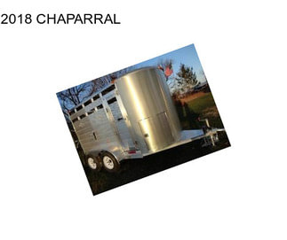 2018 CHAPARRAL